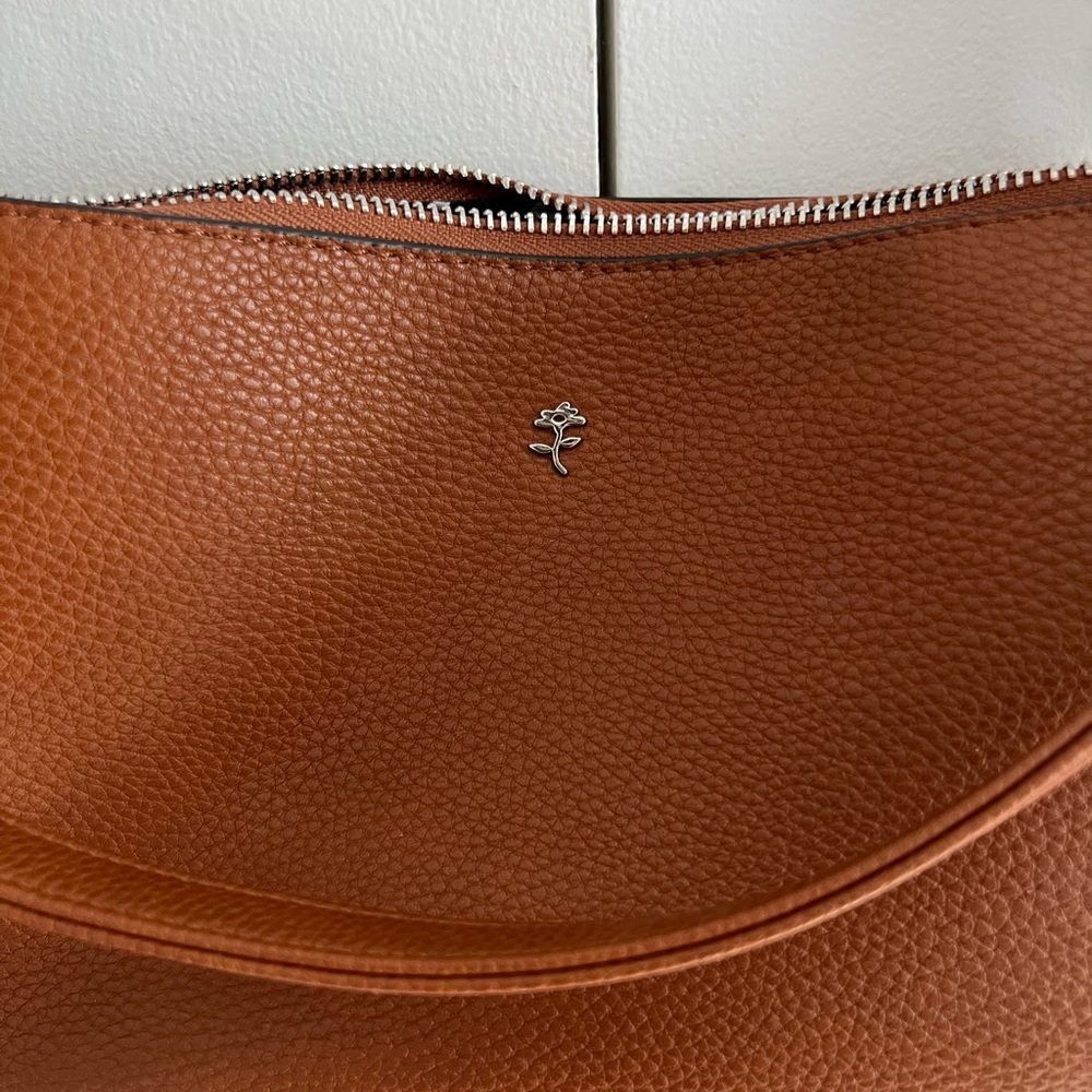 Jenna Kator, Brown Leather Crossbody Bag - Picture 7 of 8